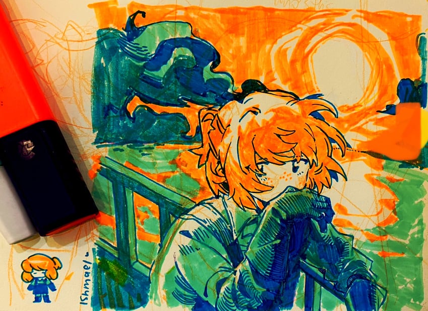 ishmael (project moon and 1 more) drawn by kampuzu