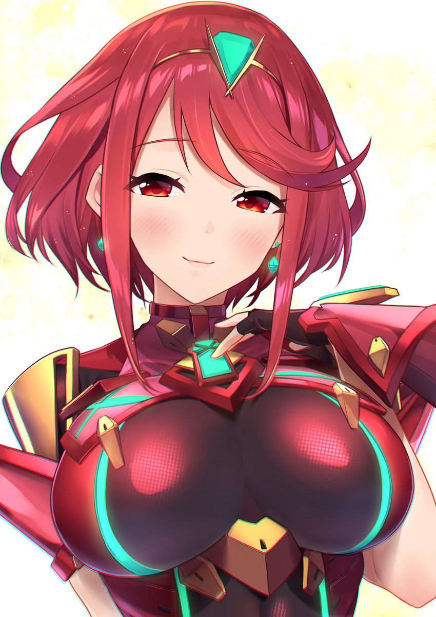 pyra (xenoblade chronicles and 1 more) drawn by baffu