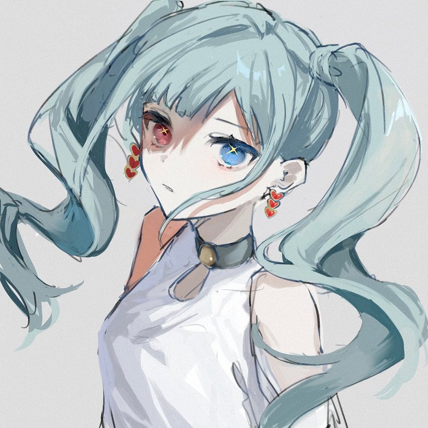 hatsune miku (vocaloid and 1 more) drawn by nanashiro_(7_shiro_)