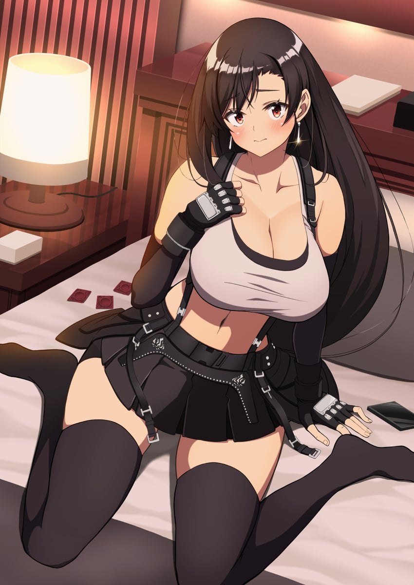 tifa lockhart (final fantasy and 2 more) drawn by kojirou!