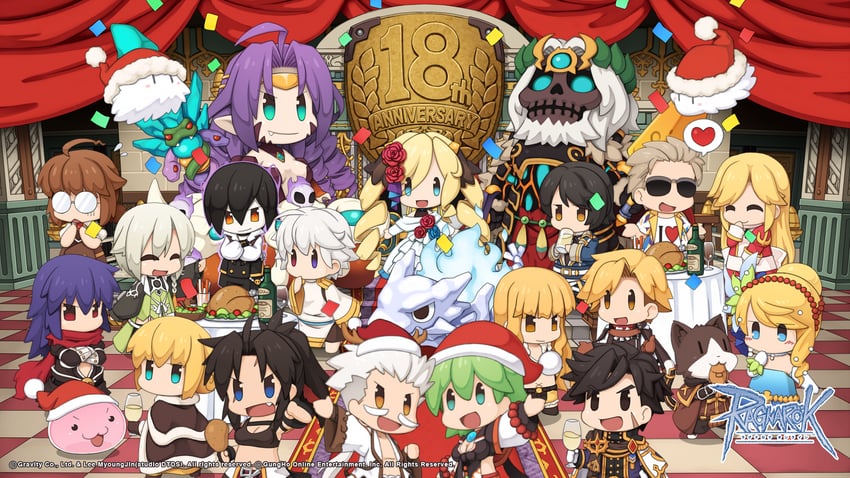 high priest, poring, high wizard, assassin cross, sniper, and 23 more (ragnarok online) drawn by yuichirou