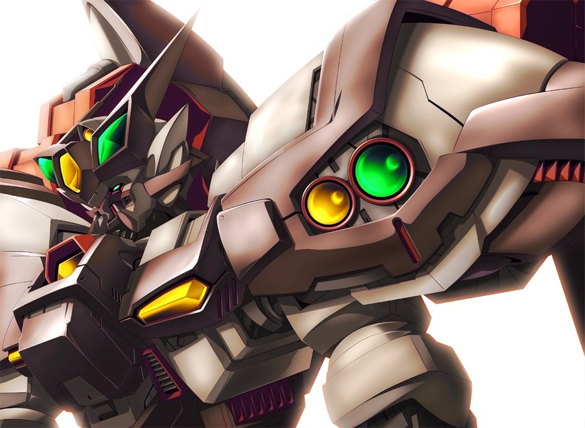 rapiecage (super robot wars and 1 more) drawn by zb_(dawn-blue)