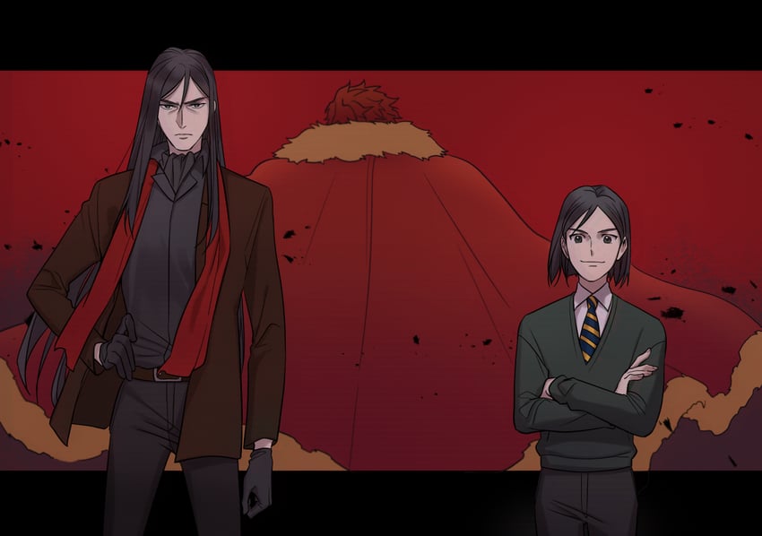 iskandar, waver velvet, and lord el-melloi ii (fate and 2 more) drawn by halorane