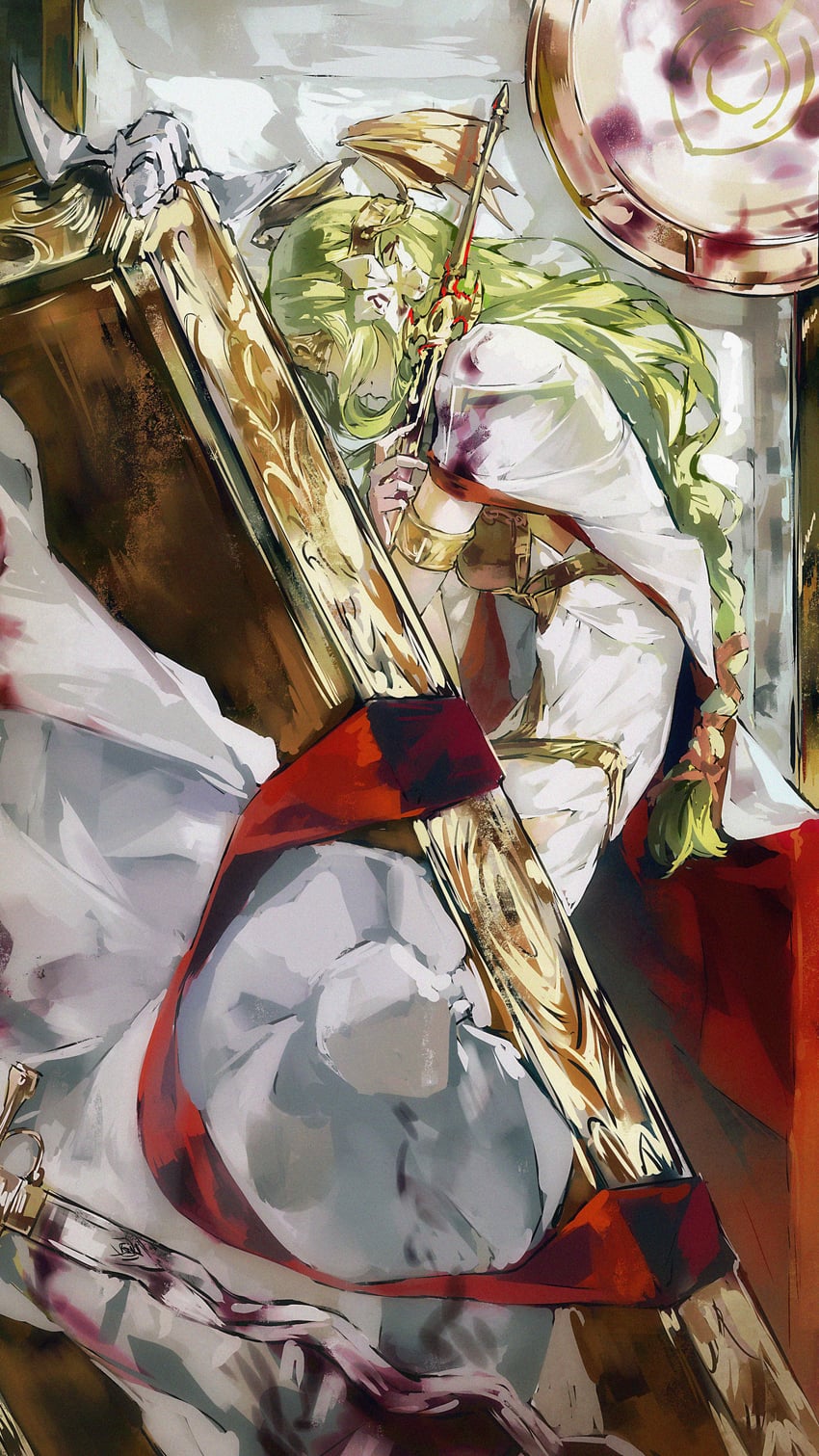 seiros (fire emblem and 1 more) drawn by lkppp