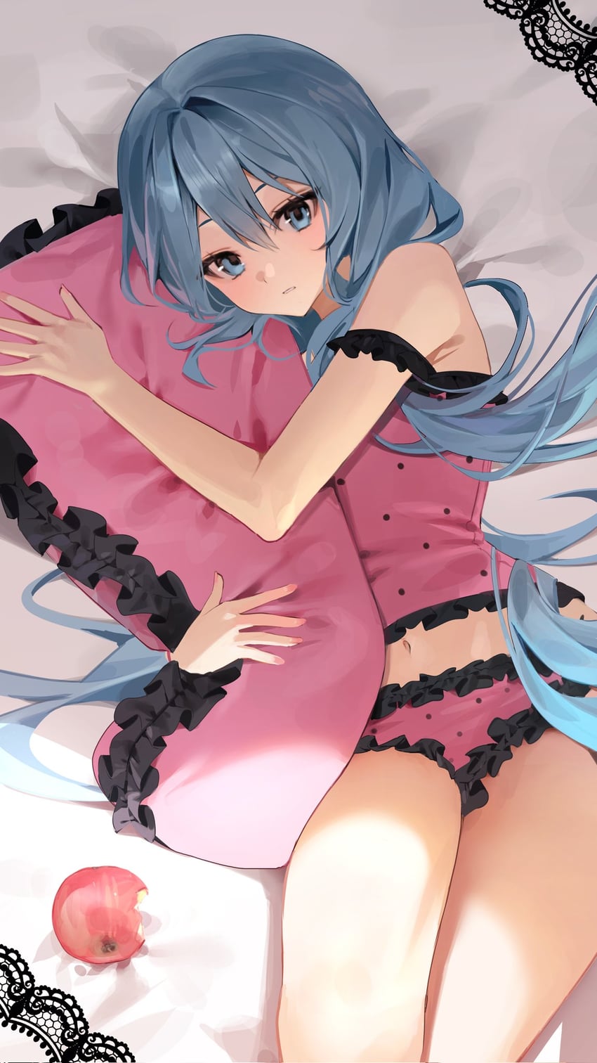 hatsune miku (vocaloid and 1 more) drawn by emduck