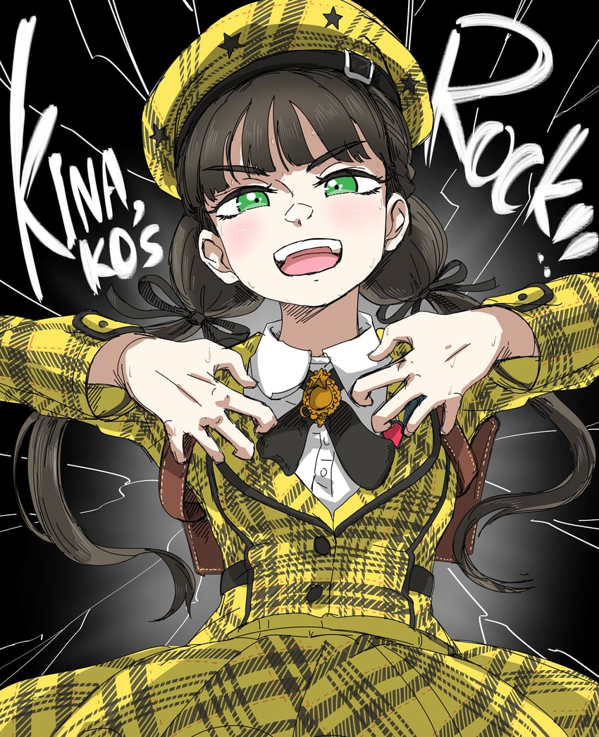 sakurakoji kinako (love live! and 1 more) drawn by conodon2