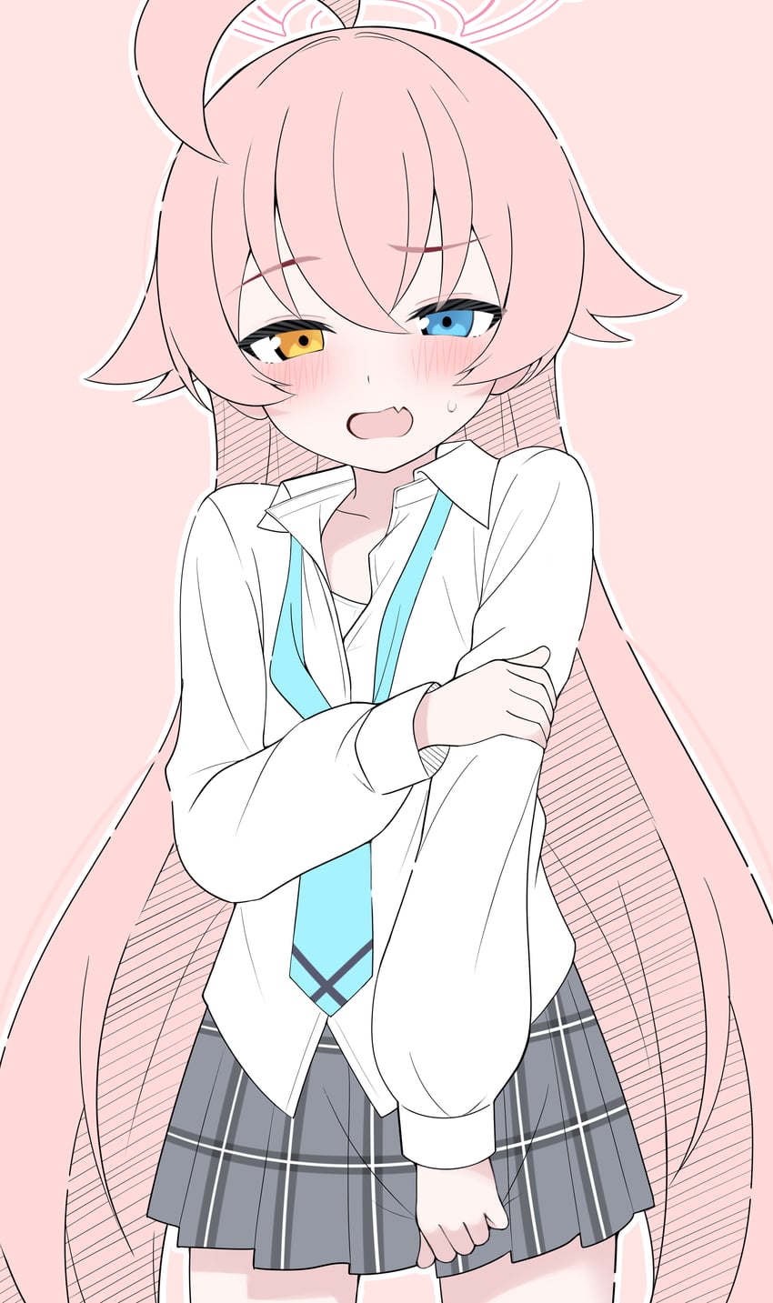hoshino (blue archive) drawn by mistel_(sukebemistel)