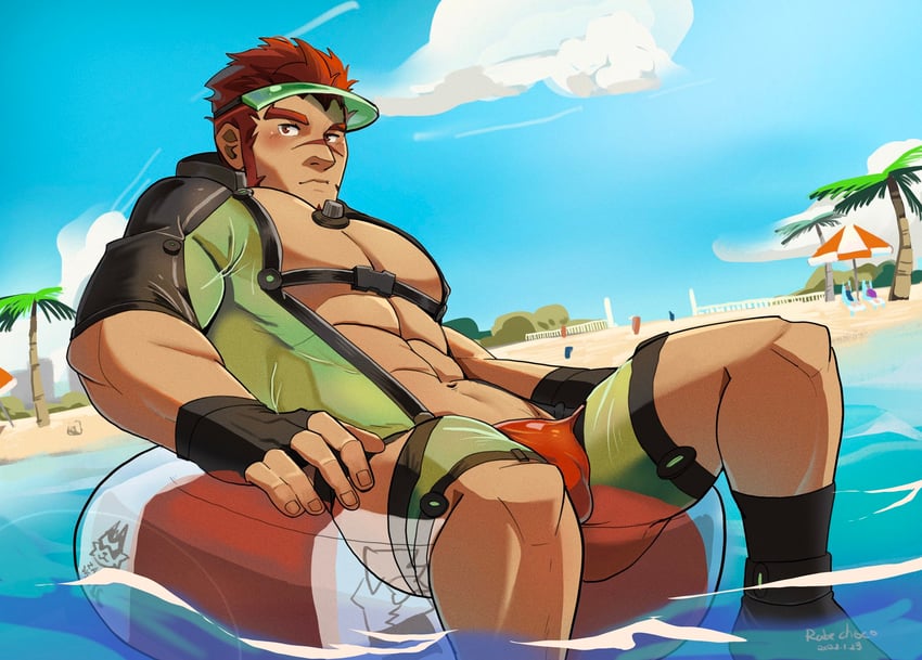 akashi (live a hero) drawn by daco_choco