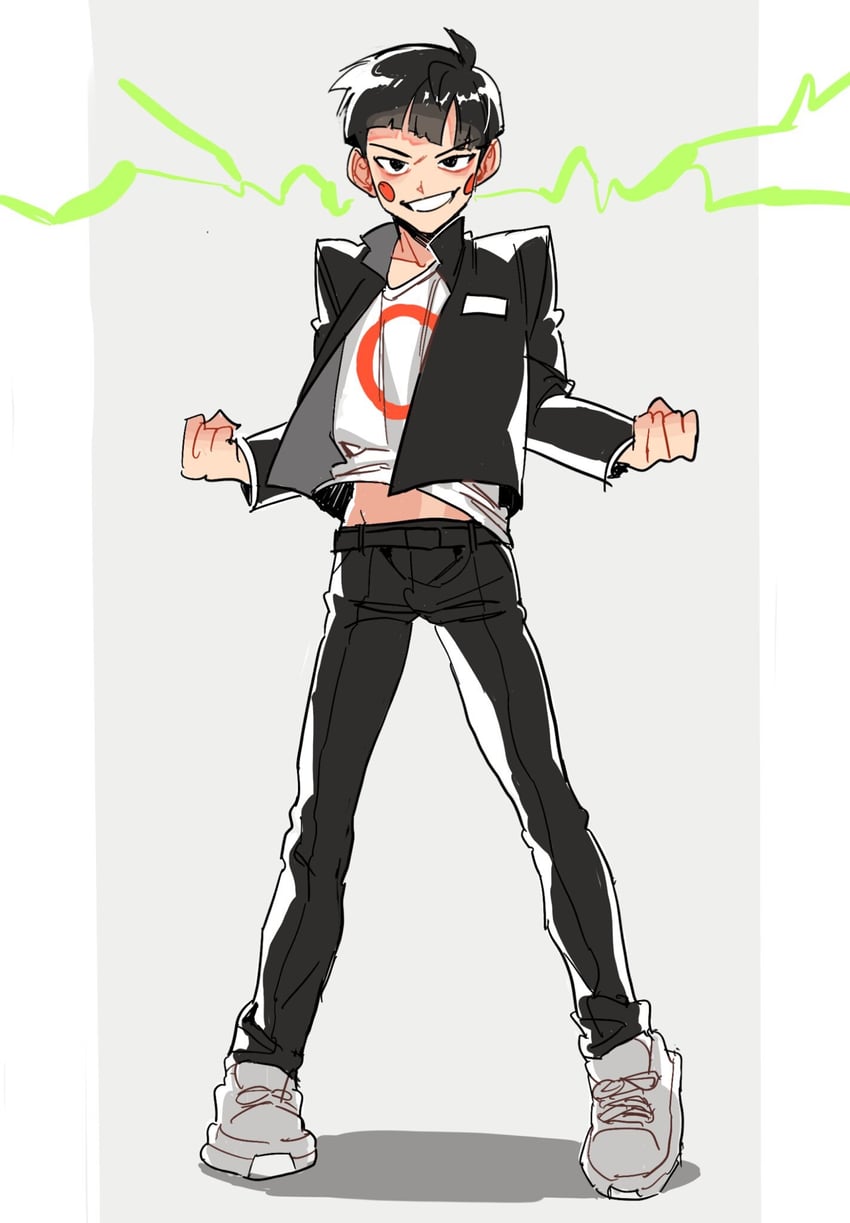 kageyama shigeo and ekubo (mob psycho 100) drawn by taejo_(taejo68)