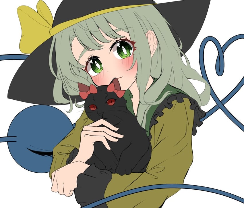 komeiji koishi and kaenbyou rin (touhou) drawn by amane_alice