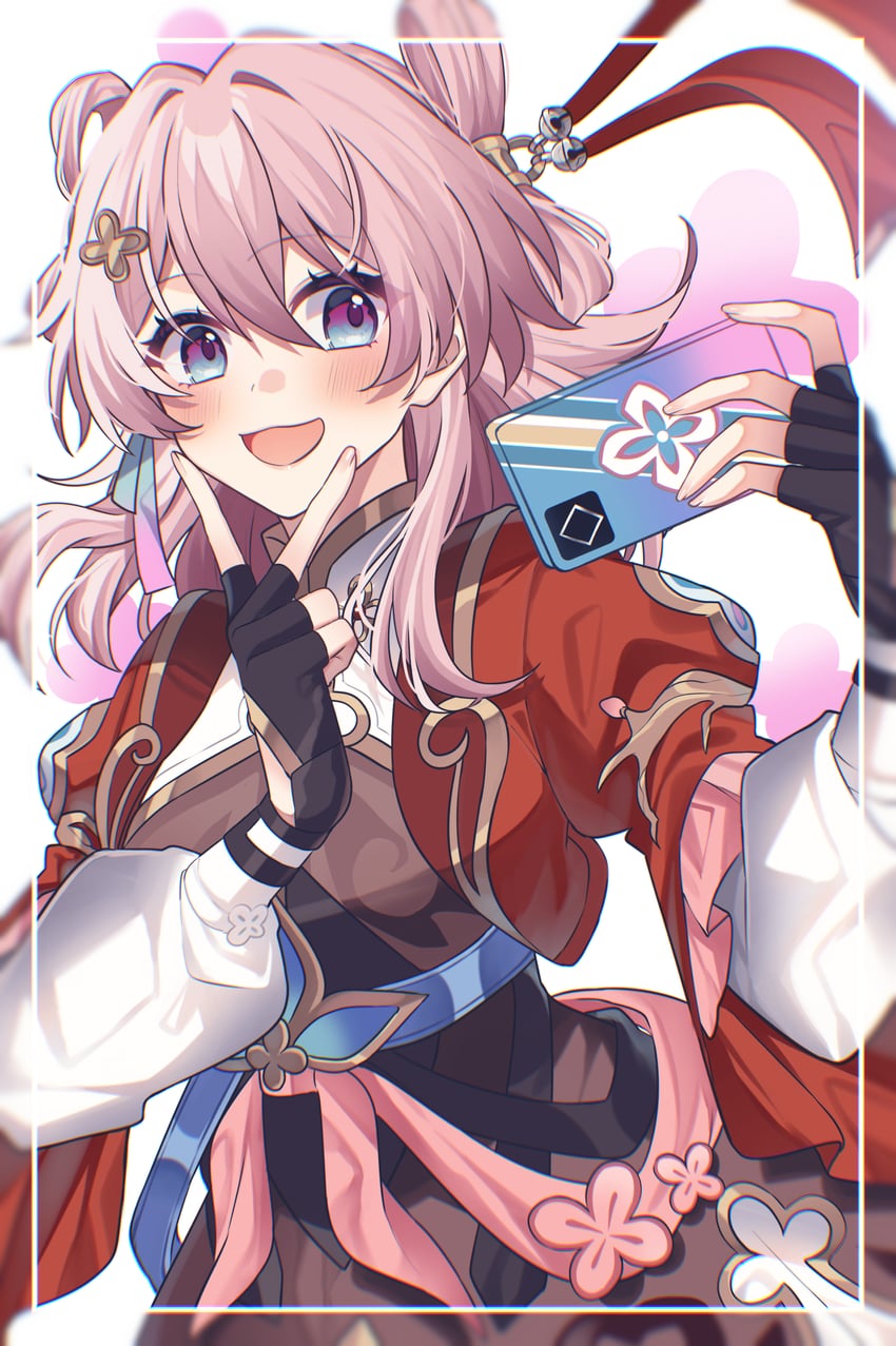 march 7th (honkai and 1 more) drawn by sugikichi