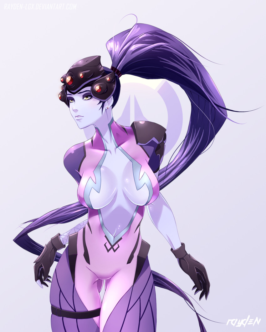 widowmaker (overwatch and 1 more) drawn by rayden-lgx