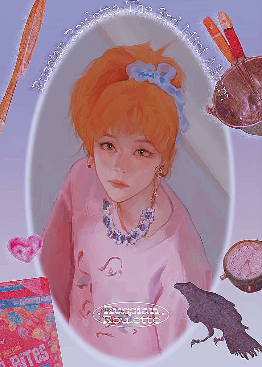 seulgi (real life and 1 more) drawn by dorcas1004