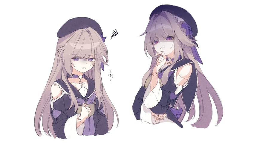 herta (honkai and 1 more) drawn by genshou_ex