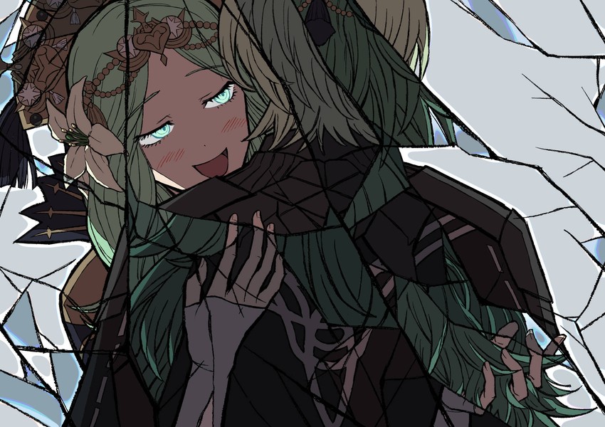 rhea, sothis, and male byleth (fire emblem and 1 more) drawn by kusodekablack