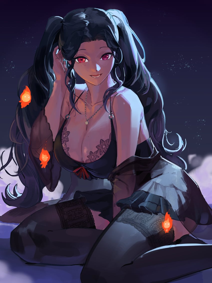 scarle yonaguni and scarling (nijisanji and 1 more) drawn by ragi_23