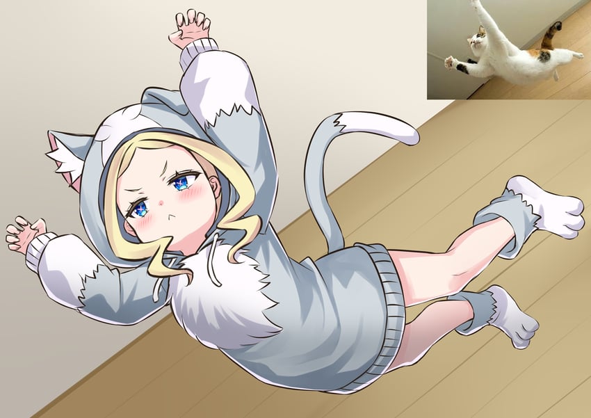 beatrice and puck (re:zero kara hajimeru isekai seikatsu) drawn by s_(hdru2332)