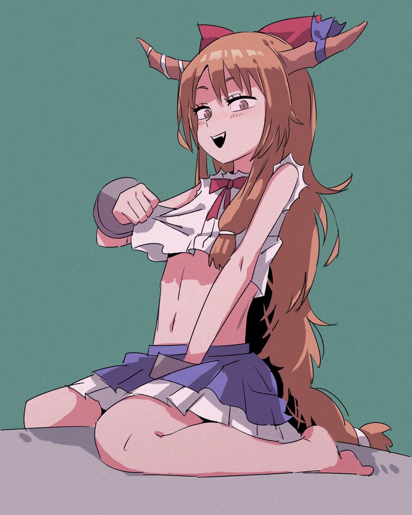 ibuki suika and yamin (touhou and 1 more) drawn by rikadai