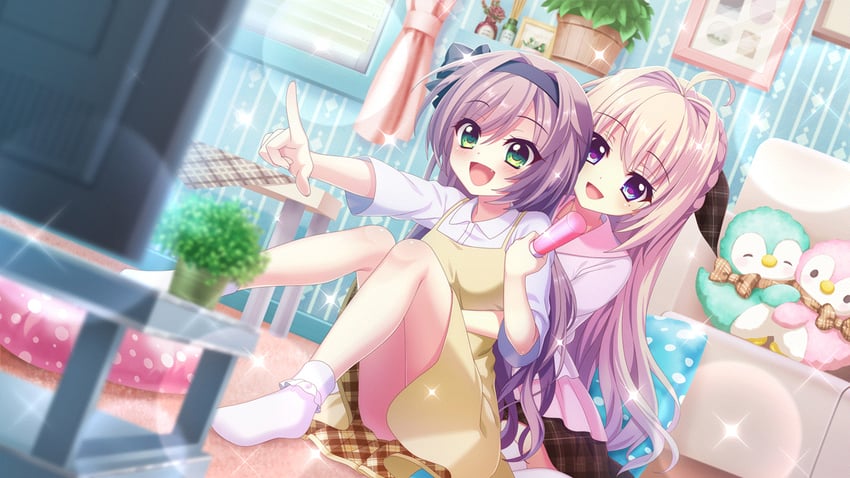 misaki sango and shiratori amaha (re:stage!) drawn by izumi_tsubasu