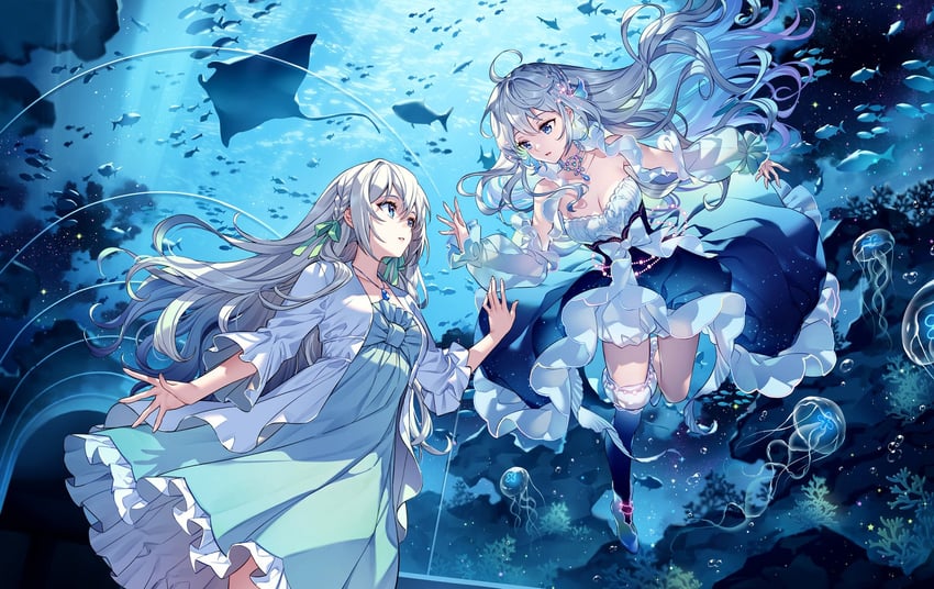 aitsuki nakuru (la priere) drawn by nardack and suzuragi_karin