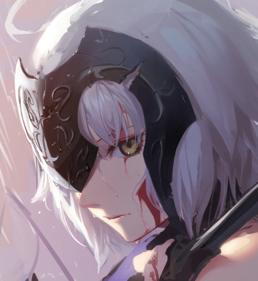 jeanne d'arc alter (fate and 1 more) drawn by zonotaida