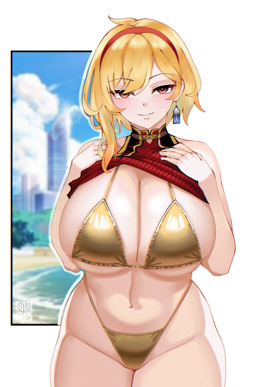 kaela kovalskia (hololive and 1 more) drawn by muhammaddeny