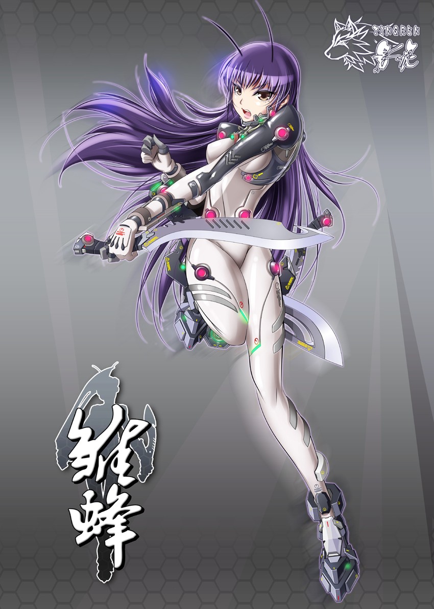 bai hua (school shock) drawn by bzs_(kage_no_shinobu)