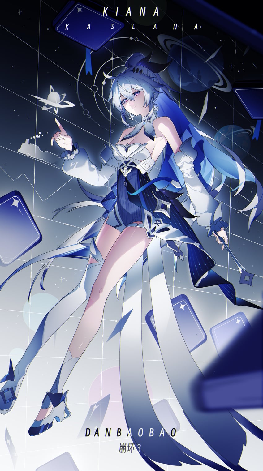 kiana kaslana (honkai and 1 more) drawn by yiden_(danbaobao)