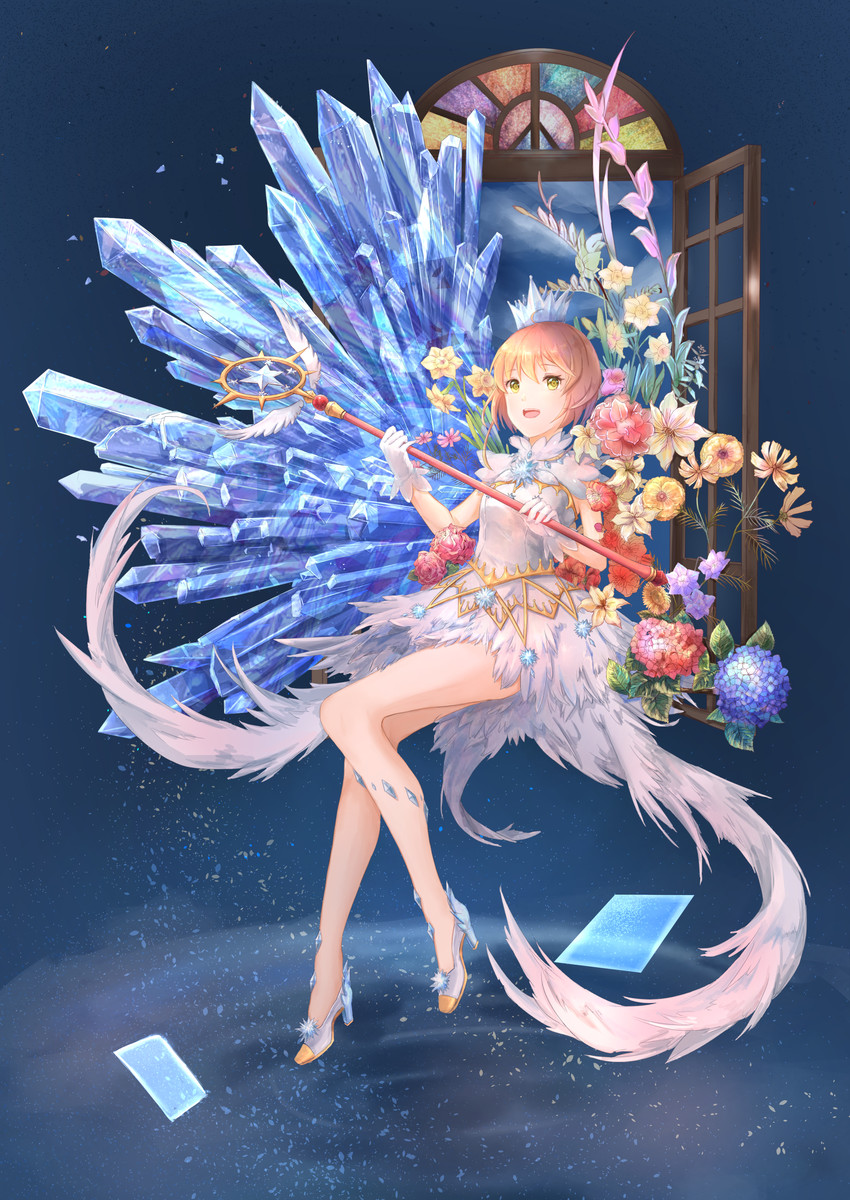 kinomoto sakura (cardcaptor sakura and 1 more) drawn by hua_shi_mang