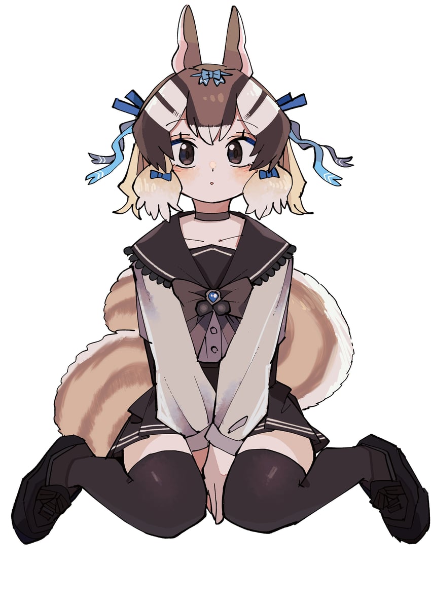 siberian chipmunk (kemono friends and 1 more) drawn by kanmoku-san