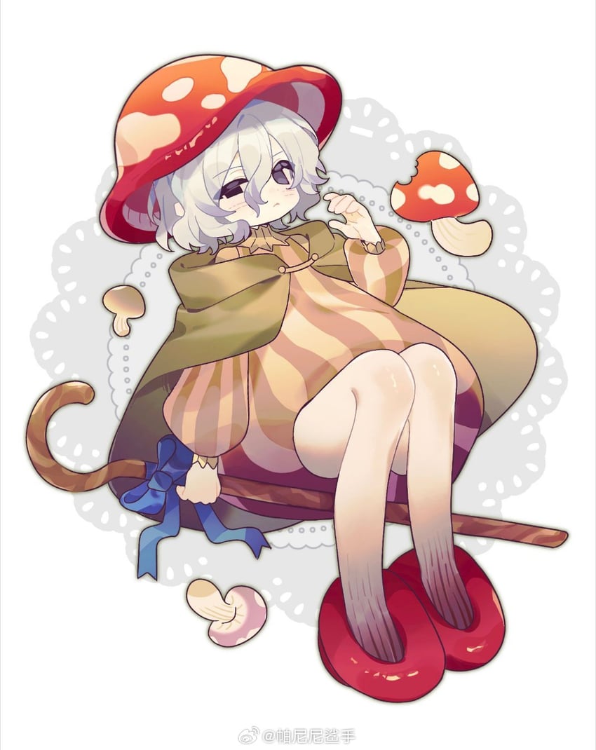 mithrun and walking mushroom (dungeon meshi) drawn by panini_sha_shou
