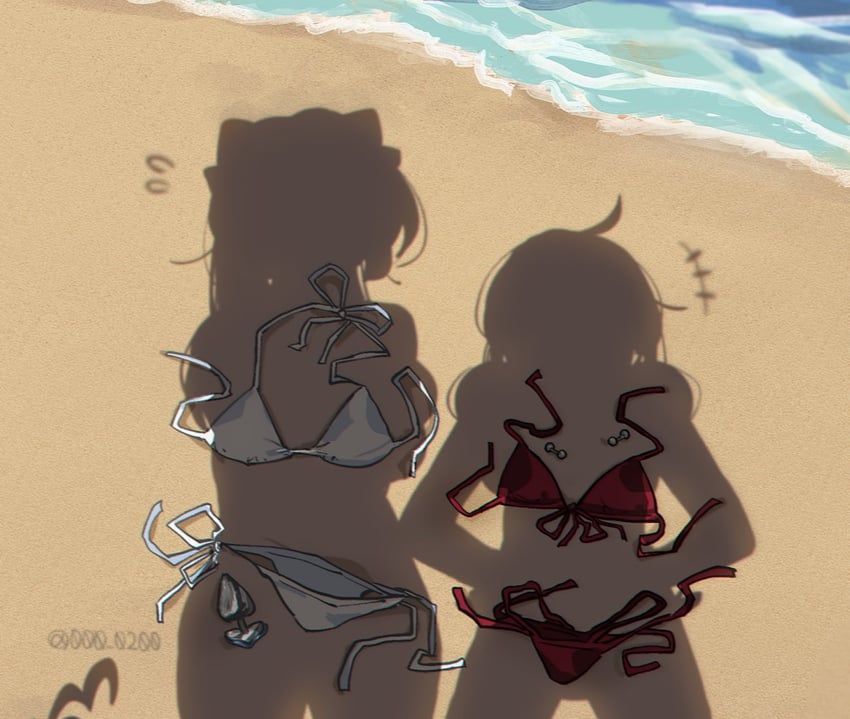 araga kiwi and minakami sayo (mahou shoujo ni akogarete) drawn by an_sin