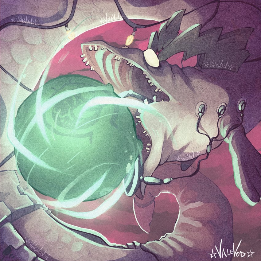 horrorboros (splatoon and 1 more) drawn by valevod