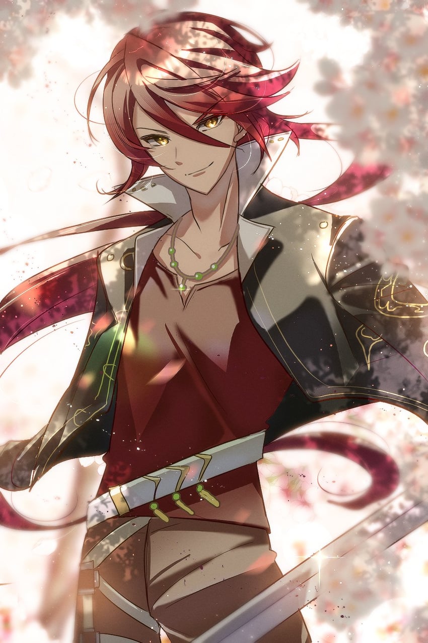 aaron wei (eiyuu densetsu and 2 more) drawn by zer00han