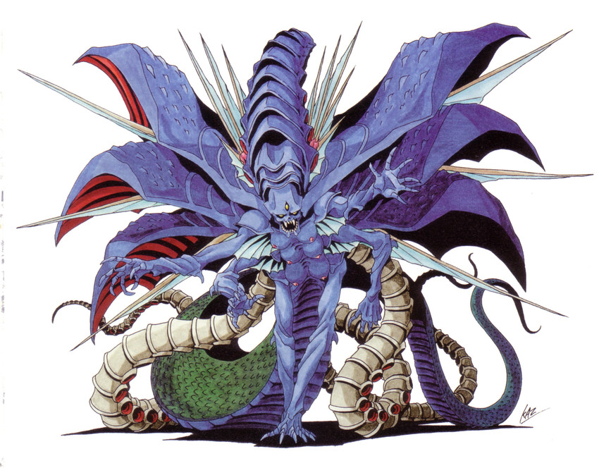 satan (shin megami tensei and 1 more) drawn by kazuma_kaneko