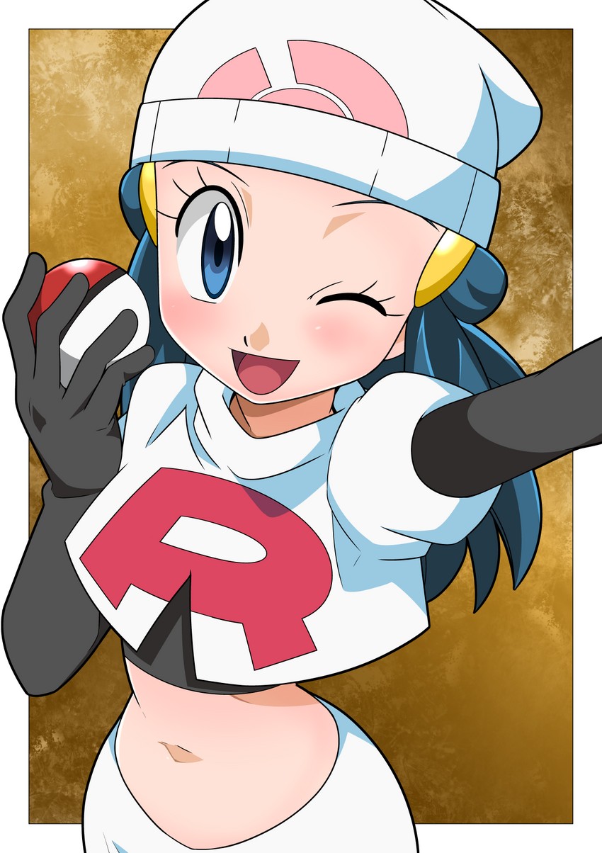 dawn and jessie (pokemon and 1 more) drawn by hainchu
