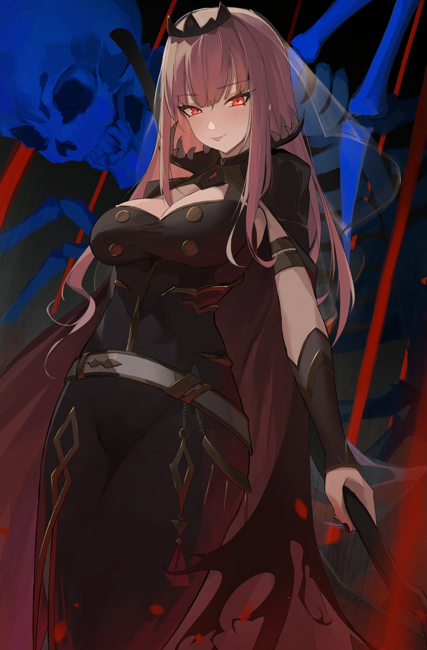 mori calliope (hololive and 1 more) drawn by remirii