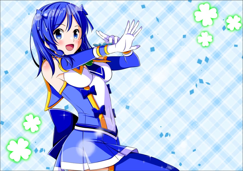 shimono aoi and clover cobalt (original and 1 more) drawn by koeda0111