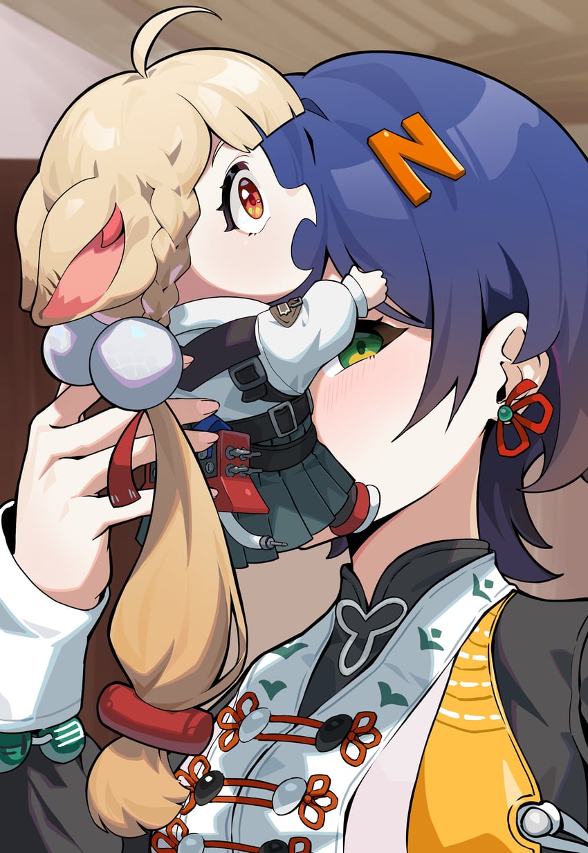 belle and alice thymefield (zenless zone zero) drawn by guli_(guli0572)