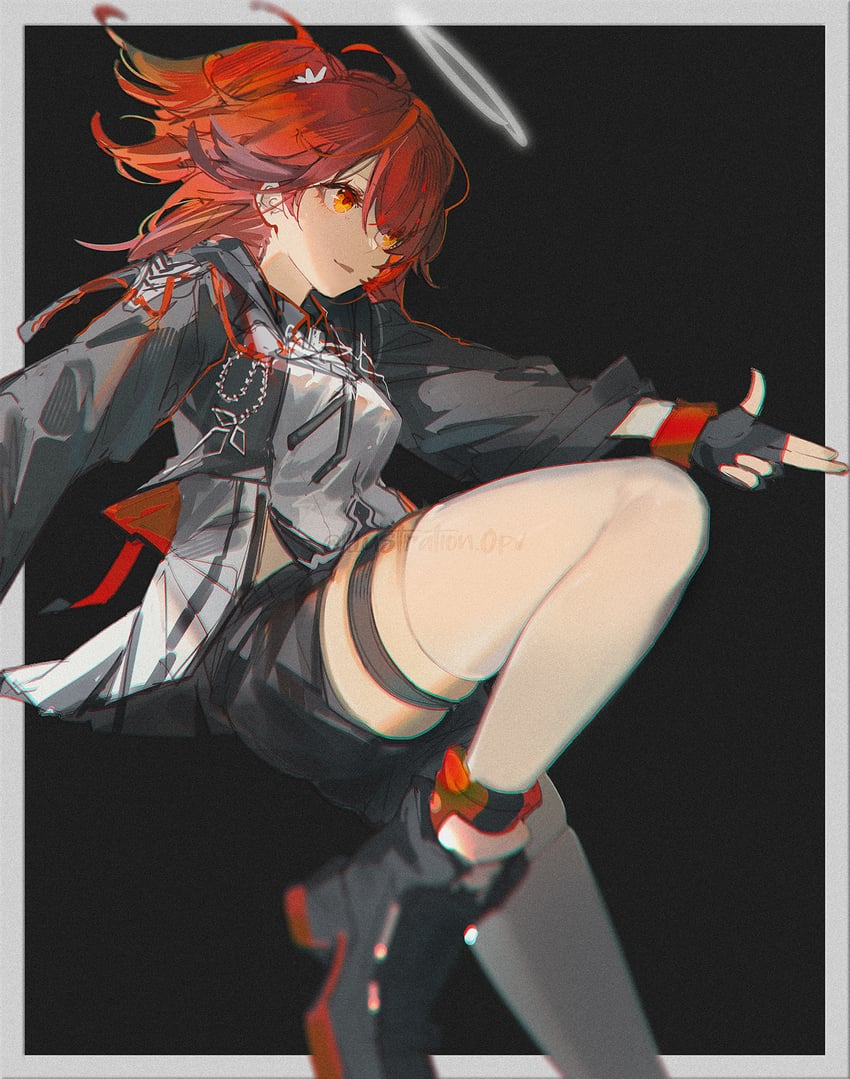 exusiai and exusiai the new covenant (arknights) drawn by openvl