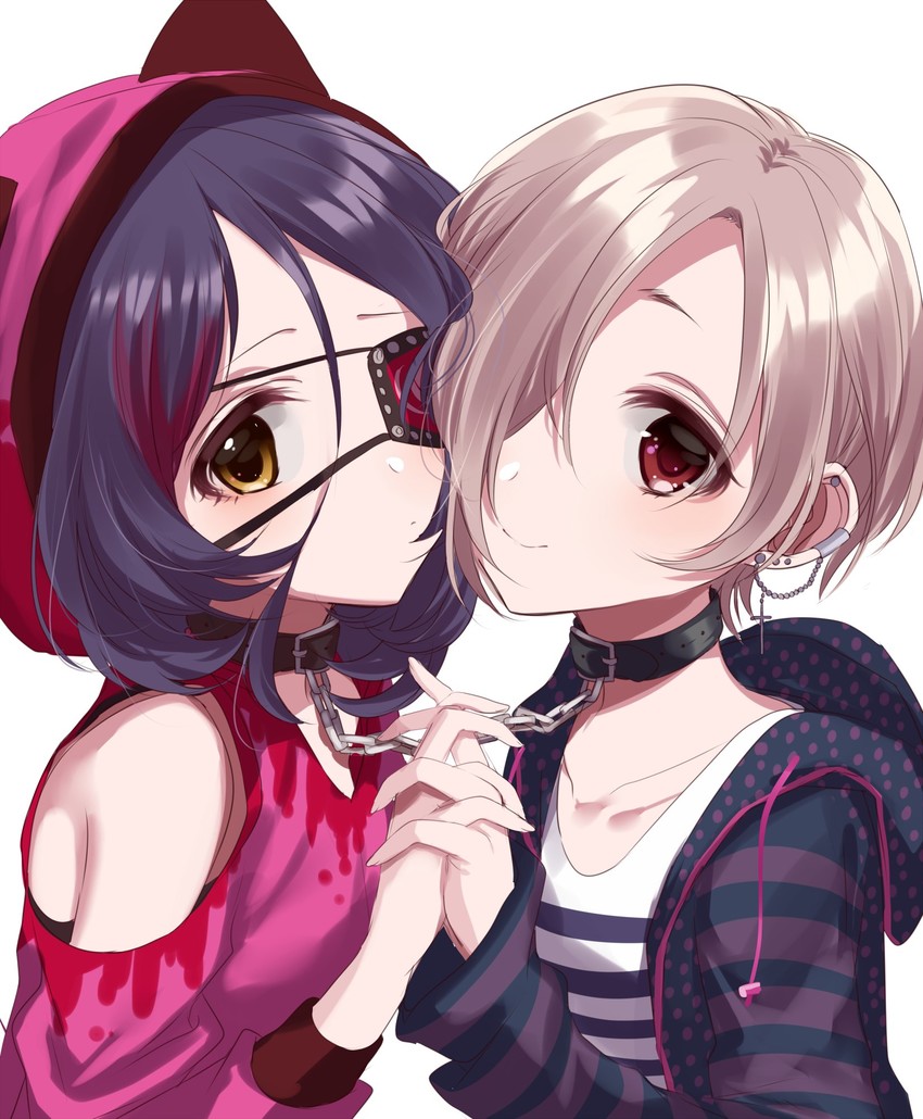 shirasaka koume and hayasaka mirei (idolmaster and 1 more) drawn by misumi_(macaroni)