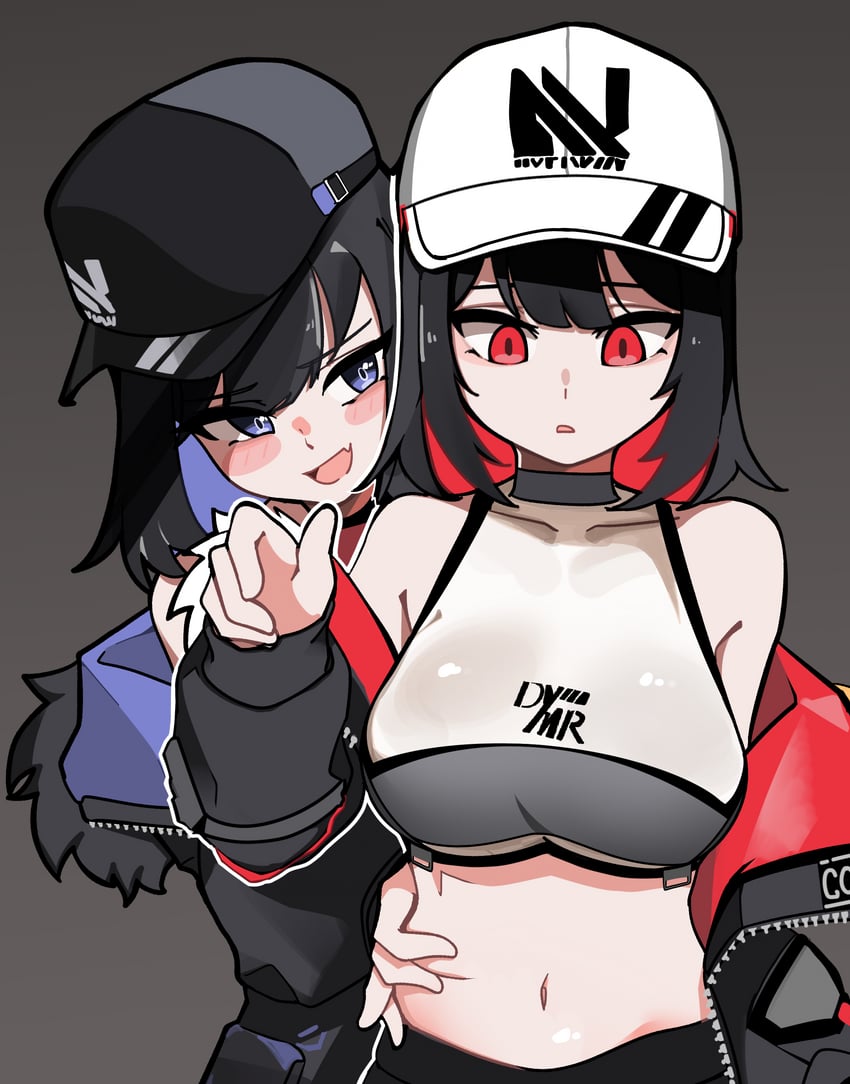 marlene and debi (black survival and 1 more) drawn by wldrnbag_19