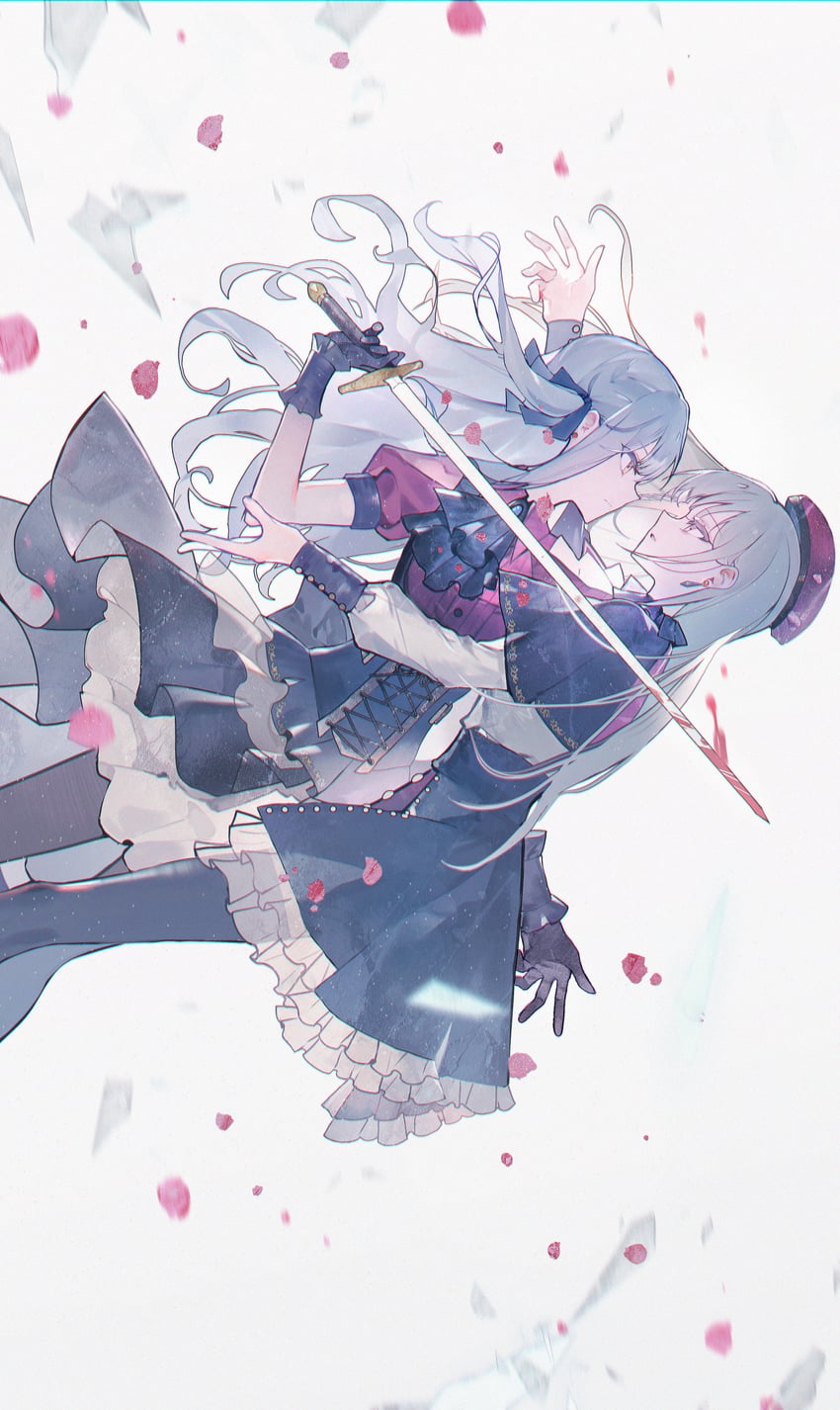 togawa sakiko, wakaba mutsumi, mortis, and oblivionis (bang dream! and 1 more) drawn by ajirui