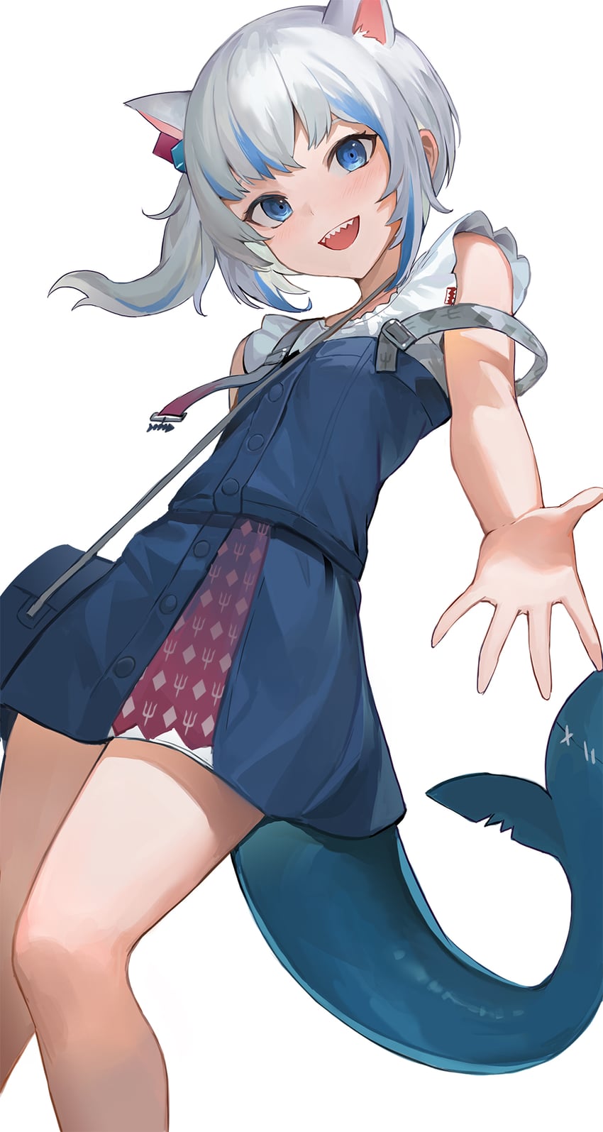 gawr gura (hololive and 1 more) drawn by sl86