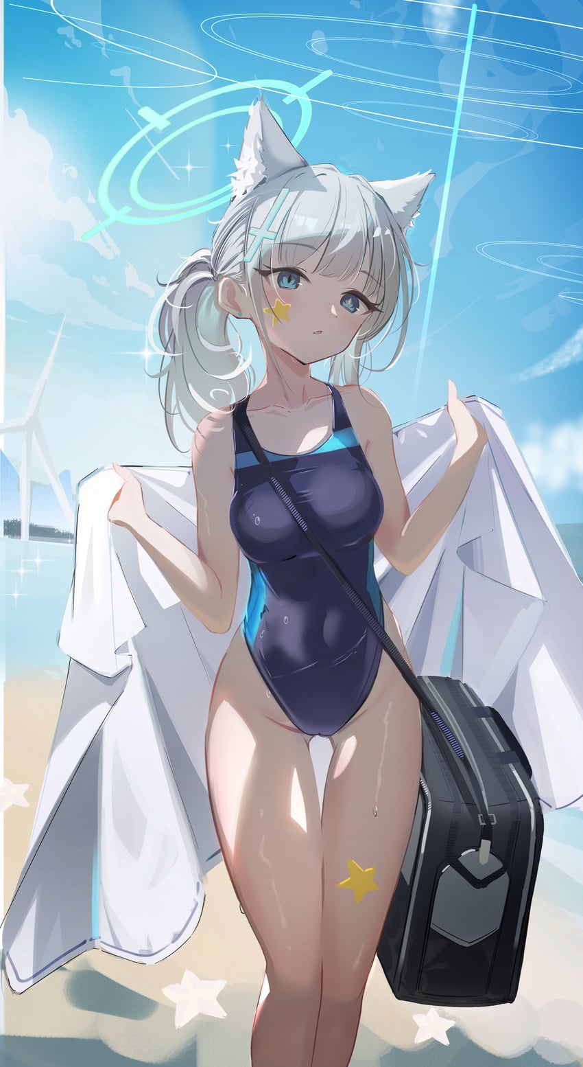 shiroko (blue archive) drawn by yi_zhi_kewu_de_shuita