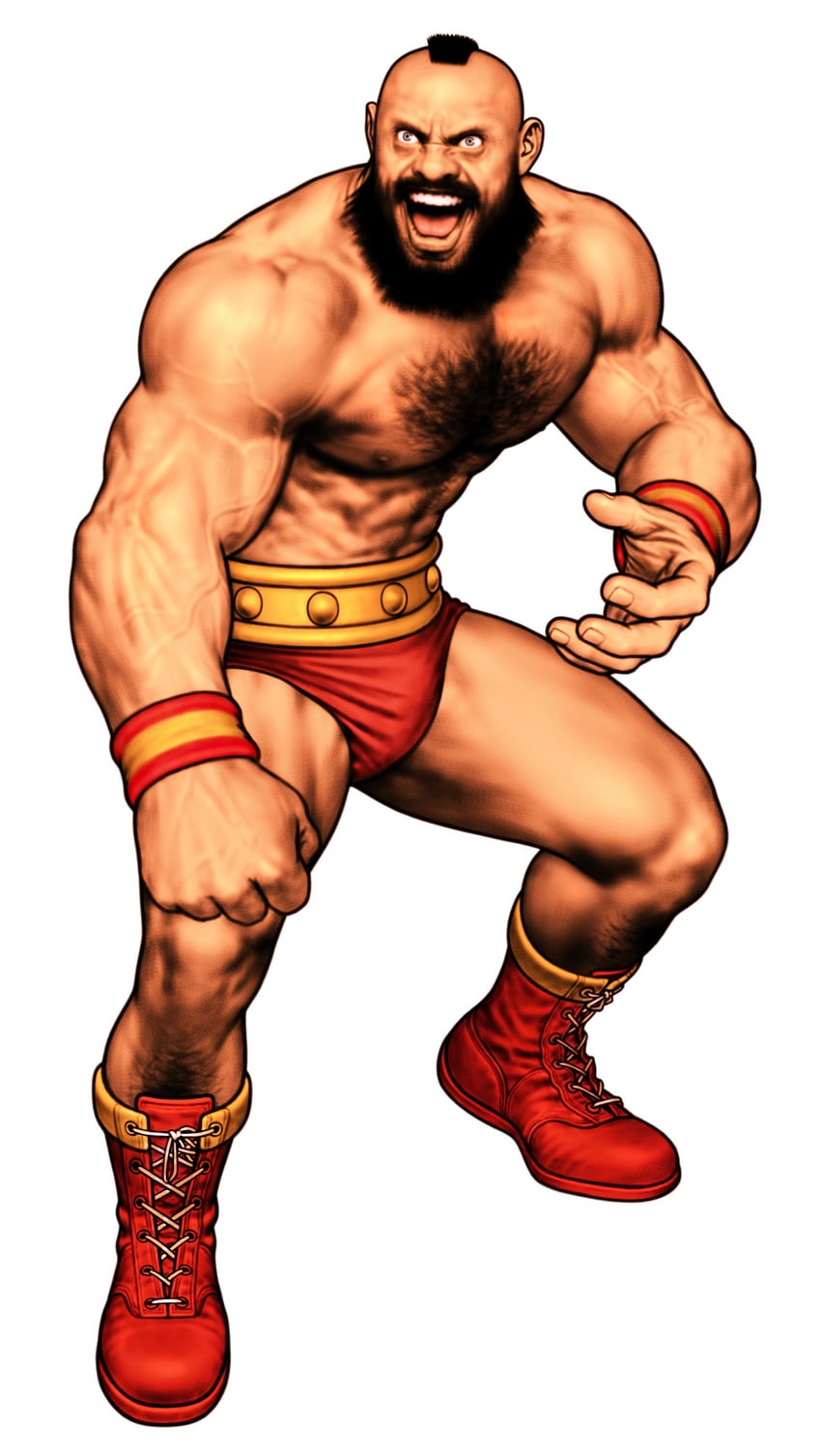 zangief (street fighter and 2 more) drawn by mori_toshiaki