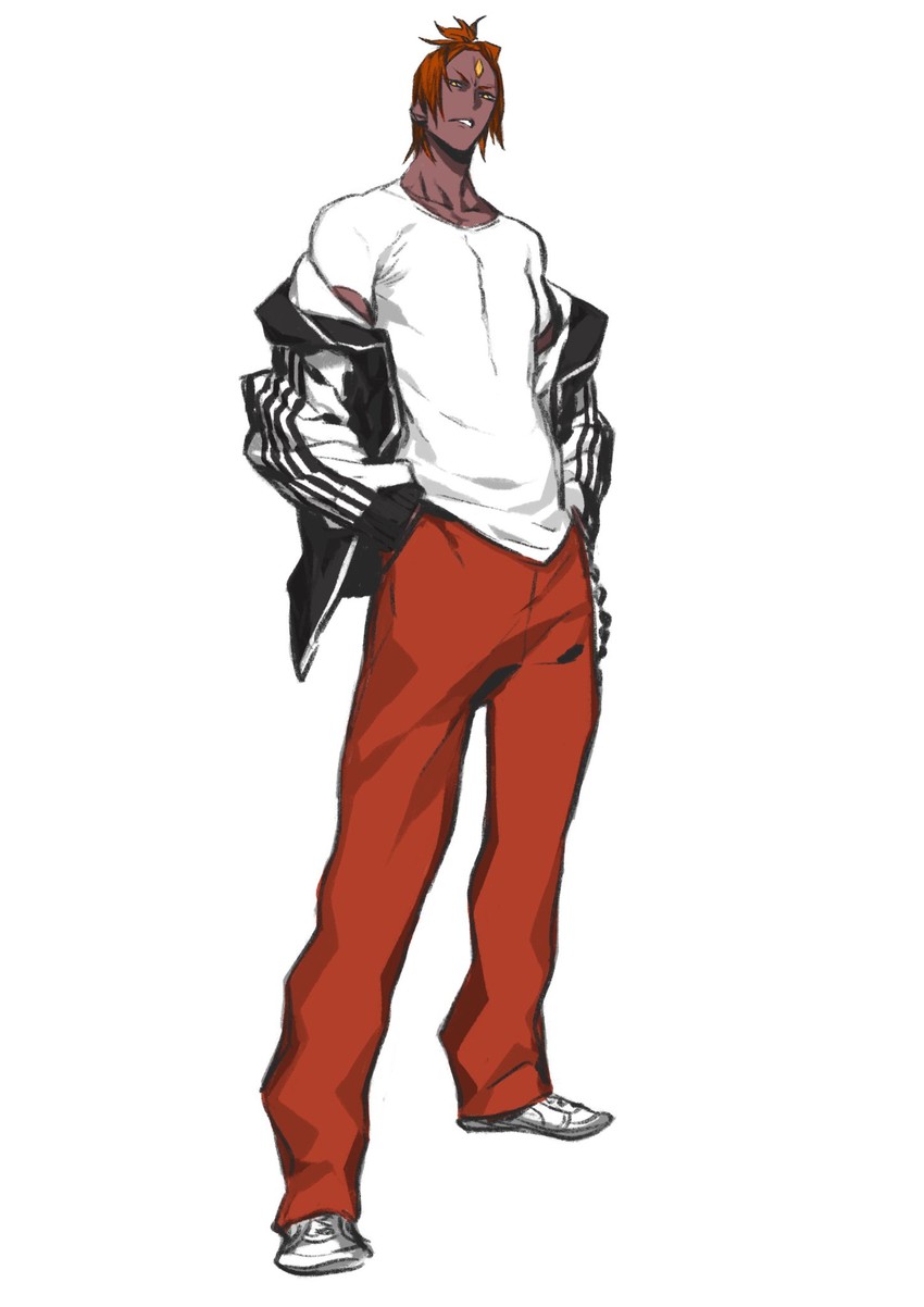 ashwatthama (fate and 1 more) drawn by miwa_shirow