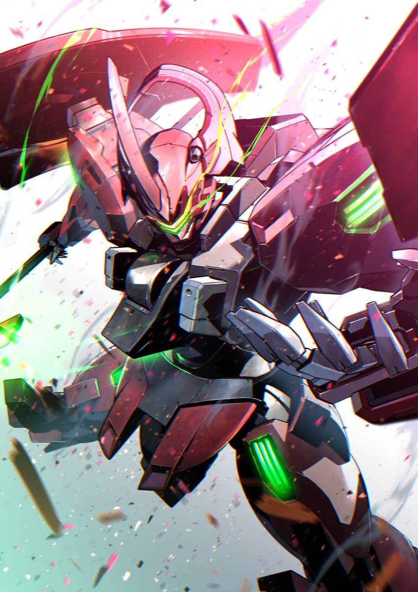 darilbalde (gundam and 1 more) drawn by kuri_giepi