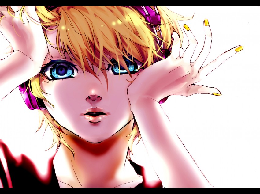 kagamine len (vocaloid and 1 more) drawn by akiakane