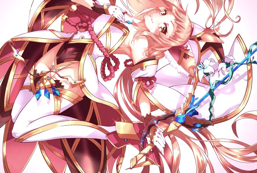 nia (xenoblade chronicles and 1 more) drawn by risumi_(taka-fallcherryblossom)